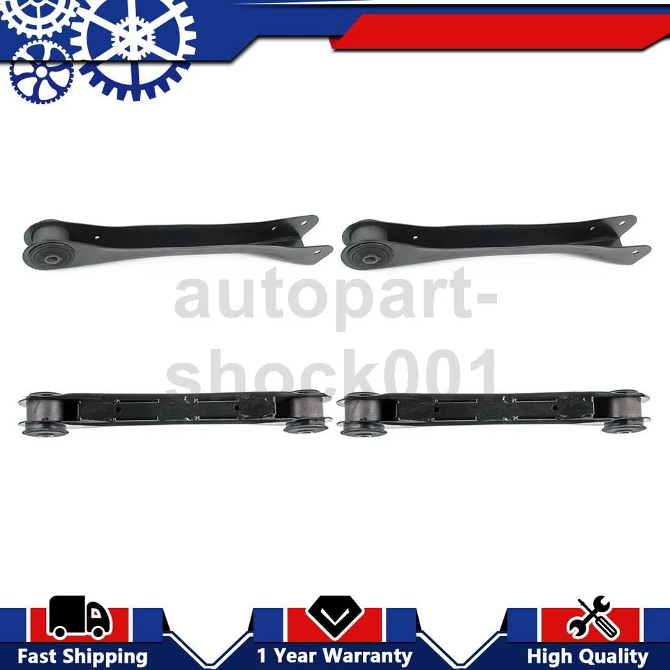 Braços de controle dianteiros superiores e inferiores Mevotech para 2000 2001 2002 2003 Jeep Wrangler_AP - Imagem 1 de 4