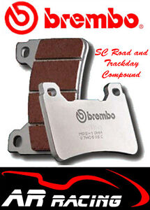 Brembo SC Road/Track Front Brake Pads To Fit Ducati 748 R 2000