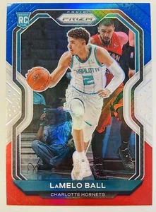2020-21 Panini Prizm Lamelo Ball RC Red White Blue Prizm Rookie - Bild 1 von 3