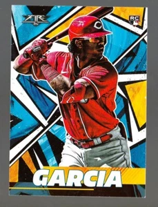 JOSE GARCIA RC 2021 Topps Fire CINCINNATI REDS Rookie Card #89 - Picture 1 of 2