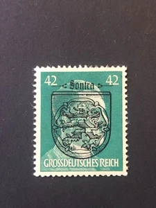 Deutschland 1945 Post WWII LOKALER Aufdruck (SONTRA) 42 Rpf.  MNH #425 - Bild 1 von 2