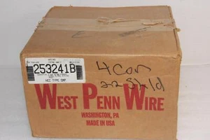 WEST PENN WIRE 253241B 22AWG 4-Conductor PVC Gray 1000-FT Communication Cable - Picture 1 of 4