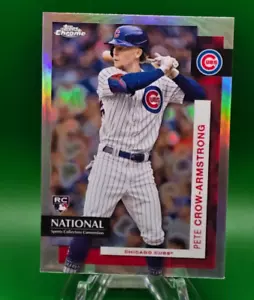 Pete Crow-Armstrong 2024 Topps confezione argento nazionale cromata ESCLUSIVA - Foto 1 di 2