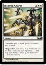 1x Inspired Charge NM MTG M11 Magic The Gathering