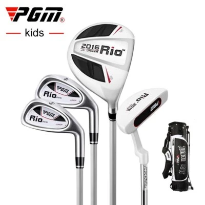 PGM 3-12 Age Boys Girls Kids Golf Club Full Sets Gift Carbon Swing Putter Bag - Image 1 of 4
