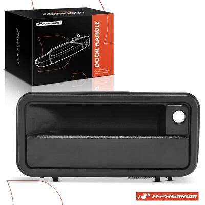 Manija de puerta exterior delantera derecha texturizada negra para Chevrolet C1500 K1500 C3500 Foto 1 de 4