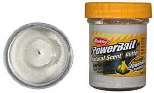Berkley Power Bait Dough natural scent Garlic - White - Bild 1 von 1