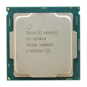 Intel Xeon 1270 v6 LGA 1151 3,80 GHz (4,20 GHz Turbo) SR326 (inkl.MwSt/VAT) - Bild 1 von 1