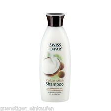 250ml Swiss o Par Coco Leche Champú Con Kokosextrakt Humedad & Fragancia