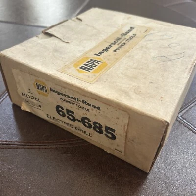 VINTAGE In Box NAPA Ingersoll-Rand Electric Drill, Model 1 LR.D14, 65-685 - Image 1 of 4