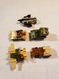Set Battle Patrol 1989 G1 Transformers Micromaster Hasbro più aereo piatto - Foto 1 di 4