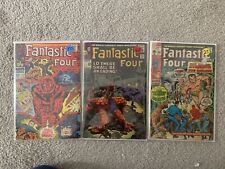 1965 Fantastic Four #43 4.0 #77 3.0 #102 2.5| Marvel Comics Group. Lot. See Pics