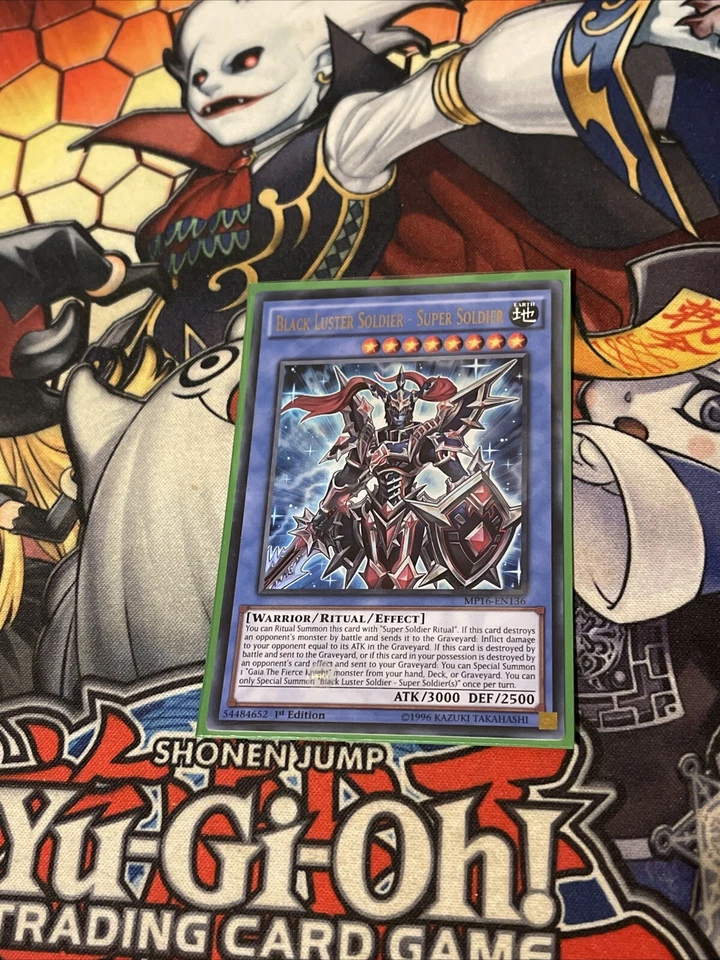 YU GI OH SOLDAT DU LUSTRE NOIR - SUPER SOLDAT MP16 FR136 Neuf 1st Anglais - Photo 1/1