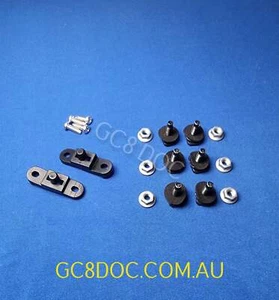 Subaru Impreza 97-00 GC8 GF8 GM8 WRX STI Bonnet Scoop Fitting KIT - Picture 1 of 2