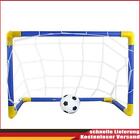 2XFoldable Boys Soccer Toys Training Practice Children Football Goal Post NEW