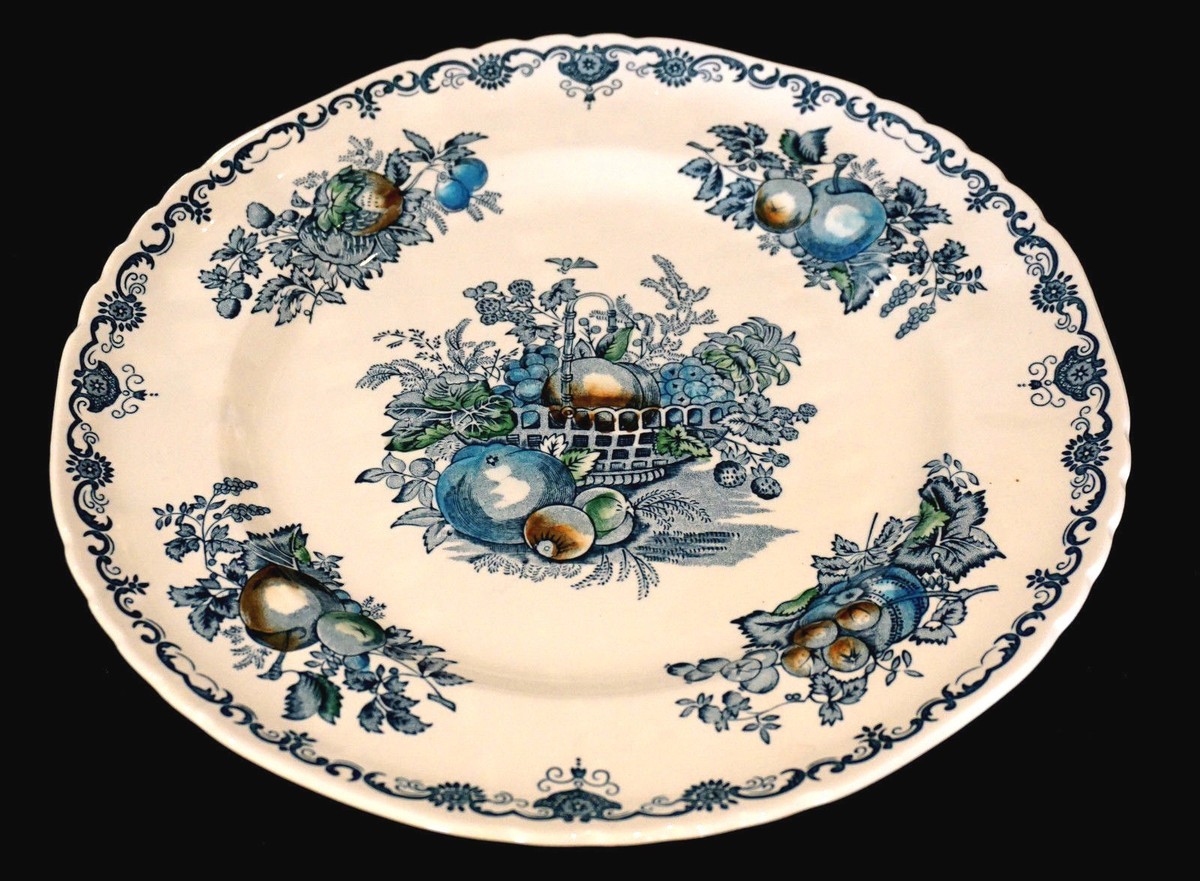 [美品]英国Mason'sメイソンズ FruitBasket スクエアプレート 美品]英国Mason'sメイソンズ FruitBasket スクエアプレート