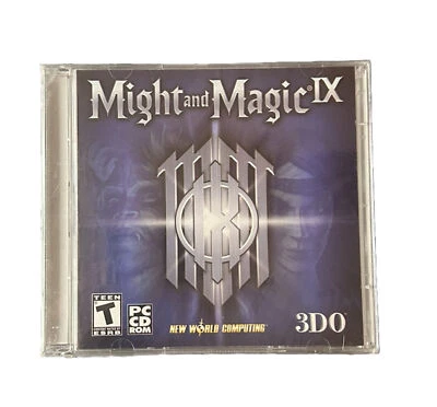 Might and Magic IX PC CD ROM 2002 BRAND NEW SEALED - Image 1 of 2