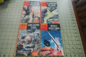 SELTENE ITALIENISCHE PULP SF ZEITSCHRIFT URANIA AUSGABEN 190 198 199 203 VON 1958-59 - Bild 1 von 3