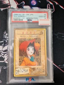PSA 10 Anzu Mazaki YU-GI-OH! Tea Gardner Bandai 1st Generation Japanese 1998 JPN - Picture 1 of 2