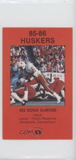 1985-86 Coca-Cola Nebraska Cornhuskers Police Doug DuBose #2