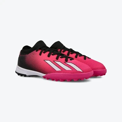 Adidas X Speedportal.3 GZ2465 Youth US 11 Pink Black Turf Soccer Boots GBNC605 - Image 1 of 4