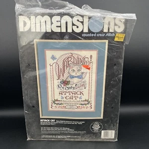 Attack Cat - Dimensions 3689 - Cross Stitch - Picture 1 of 7