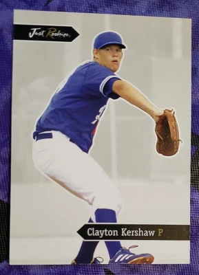 2006 Just Rookies   #23 Clayton Kershaw  Team: Los Angeles Dodgers  Baseball - Image 1 of 3
