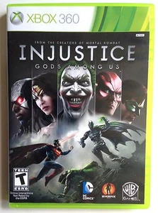 XBOX 360 ~ INJUSTICE - GODS AMONG US (Xbox 360, 2013) GAME & BOOKLET - Picture 1 of 2