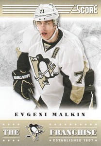 2013-14 Score Hockey The Franchise #TF-23 Evgeni Malkin