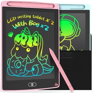 2 Pack LCD Writing Tablet for Kids Doodle Board with 2 Bag Electronic Drawing... - Picture 1 of 9