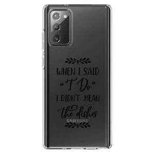 Funda transparente para Galaxy Note cuando dije que lo hago, no me refería a los platos - Imagen 1 de 7