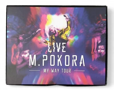 M Pokora My Way Tour Live Coffret Collector CD DVD Poster Cartes et Revue Podium - Photo 1/4