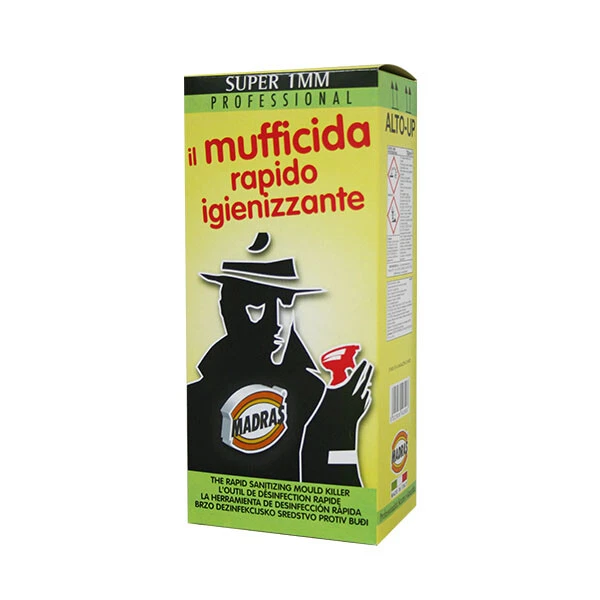SUPER 1MM MUFFICIDA SPRAY SANIFICANTE ANTIMUFFA RIMUOVIMUFFA RAPIDO IGIENIZZANTE - Immagine 1 di 1