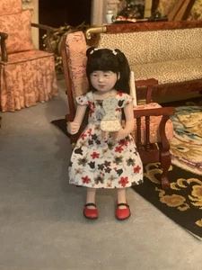 Muñeca miniatura única en su clase de Svetlana Blasing escala 1:12 - Imagen 1 de 8