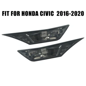 Smoked Side Marker Lamp Turn Signal Light Compatible with For Civic - Picture 1 of 12