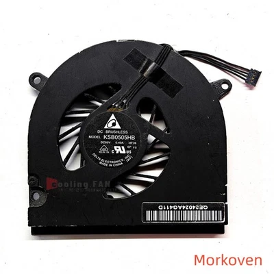 laptop cpu cooling fan cooler for Apple MacBook Pro A1278 MD101 MD102 - Image 1 of 2