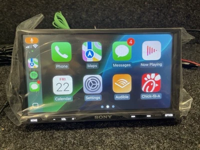 Receptor estéreo para automóvil Sony XAV-AX3200 6,95" 2 DIN con Apple CarPlay y Android automático Foto 1 de 4