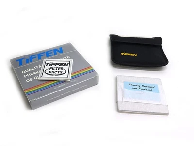 Tiffen 4x4" 81 light balancing lens filter 3200K to 3300K warming 4481 - Image 1 of 4