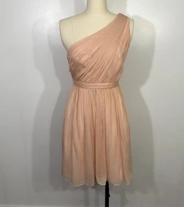 J Crew Dress Silk Chiffon 2 - Picture 1 of 12