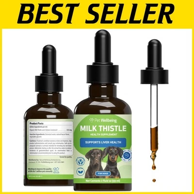 Organic Liver Support Drops for Dogs - Vet Formulated - Image 1 of 4