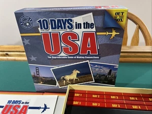 10 Days In The USA Board Game 100% Complete - Picture 1 of 9