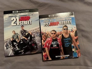 LOT ~ 21 / 22 Jump Street 4K (Ultra HD /Blu-ray / Digital) + Rare OOP Slipcover - Picture 1 of 10