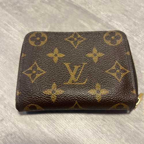 LOUIS VUITTON（LV） Portamonete LOUIS VUITTON Zippy M60067 Monogram Tela Marrone