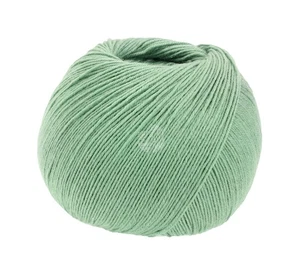 Wolle Kreativ! Lana Grossa - Meilenweit 100g Seta Fb. 29 resedagrün 100 g - Bild 1 von 1