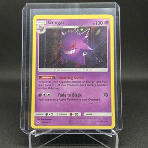 Gengar Holo Pokémon Sun & Moon Crimson Invasion #38 38/111 LP+ - Picture 1 of 4