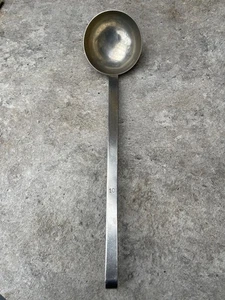Profi Edelstahl Suppenlöffel Kelle Ø 10 cm 0,25 L Länge 43 cm . - Bild 1 von 2