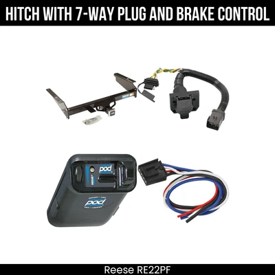 Reese Tow PKG Wiring Brake Control For 05-07 Jeep Liberty w/ Tow Prep PKG 37053 - Image 1 of 4