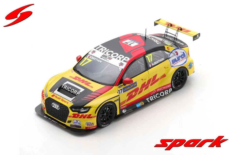 Spark S8968 1/43 AUDI RS 3 LMS NO.17 Vincitore Gara 1 Wtcr 2020 Slovacchia 2020