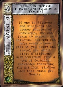 The Secret of Power and Glory is Yours! - Limited - Mythos - Picture 1 of 6