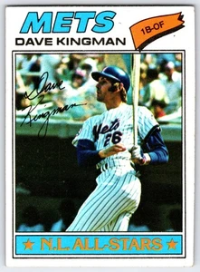 1977 Topps #500 - Dave Kingman New York Mets (EX) *HGCARDS* - Bild 1 von 2